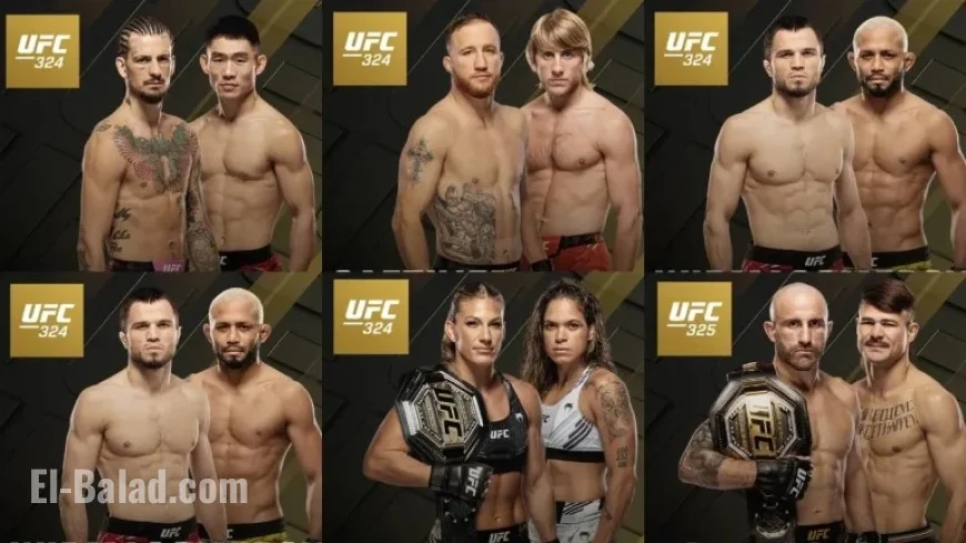 Fighters Respond to Dana White’s UFC 324, 325 Announcements