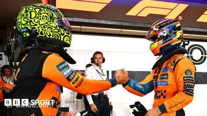 Oscar Piastri Secures Qatar GP Sprint Pole, Edging Out Lando Norris