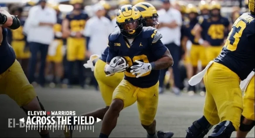 Michigan’s Season-Defining Game Highlights Run Game, Offensive Line Strengths