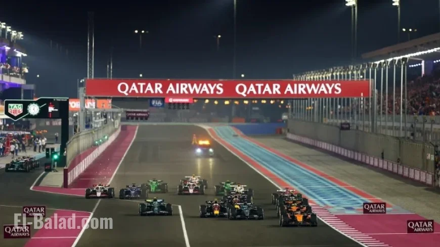 Piastri Leads 2025 Qatar Sprint Opening Lap Ahead of Russell, Norris