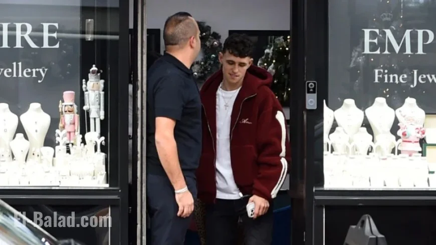 Phil Foden Fuels Wedding Speculation While Ring Shopping with Rebecca Cooke
