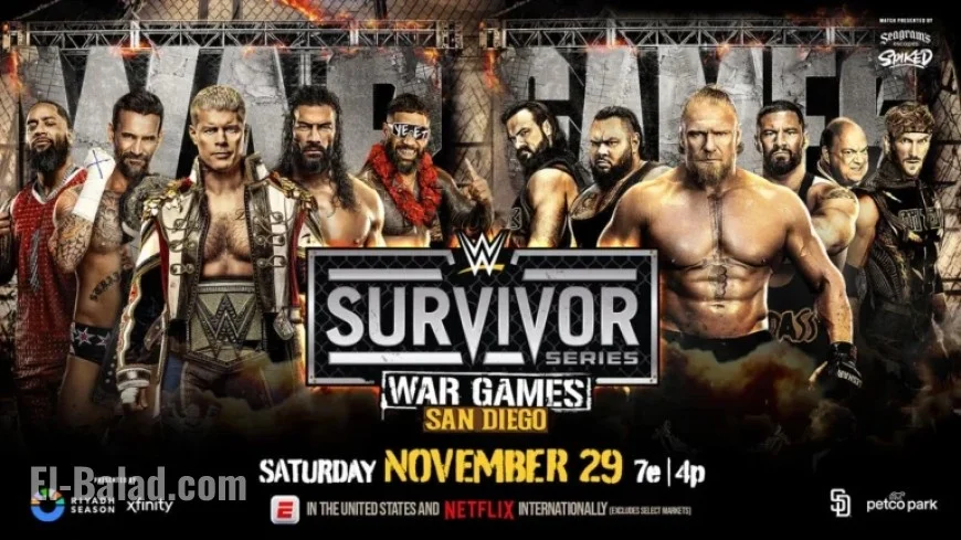 Survivor Series WarGames: Match Card, Viewing Guide, Previews, and Start Time
