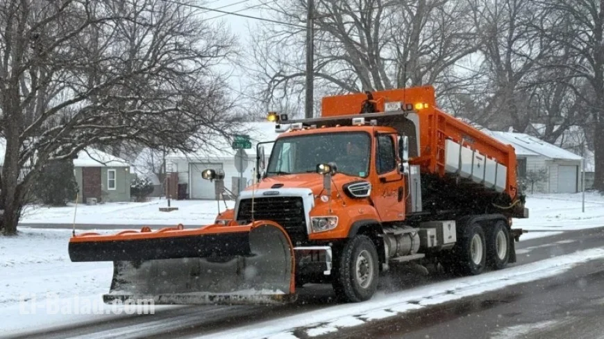 Snow Blankets Southern Minnesota Amid Holiday Travel Surge