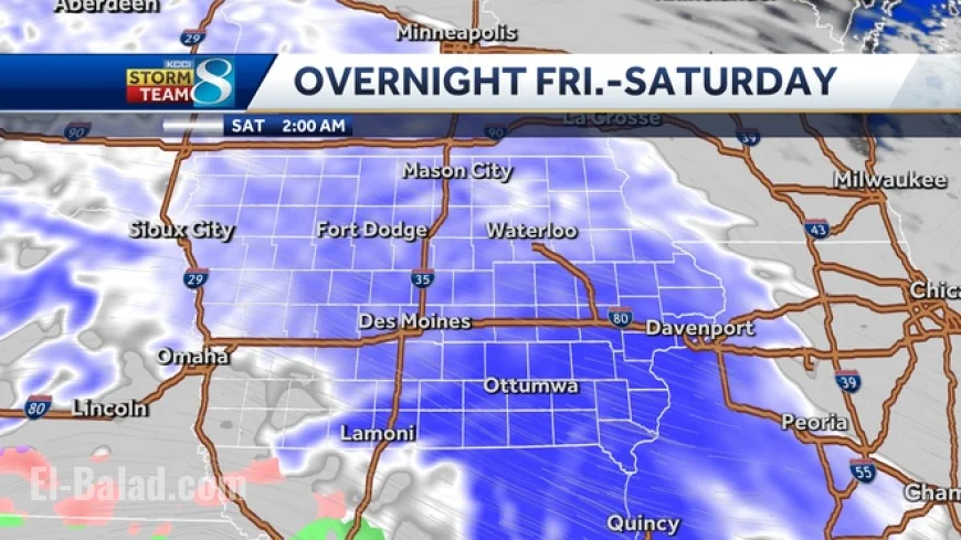 Iowa road conditions today: Winter Storm Warning snarls travel; Omaha and Des Moines brace for more snow into Sunday