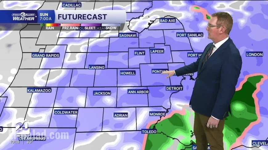 Ann Arbor weather today: Winter Storm Warning, snow ramps up after midday and lingers into Sunday morning