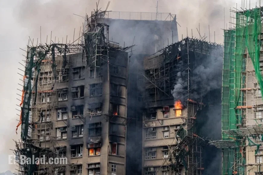 Visual Guide Details Hong Kong Fire’s Rapid Spread