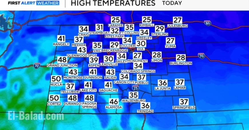 Denver Experiences Season’s First Snowfall