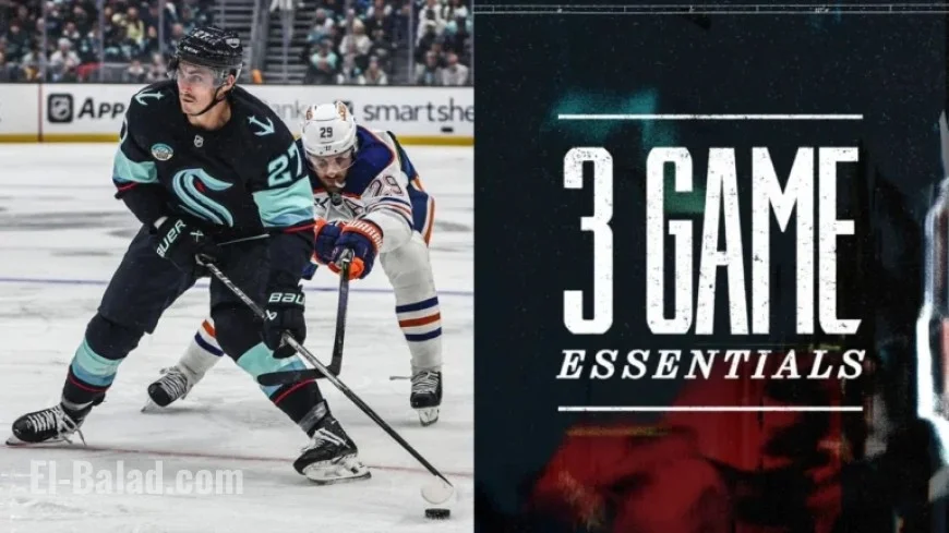 Kraken Face Off Against Oilers: NHL Clash Highlights