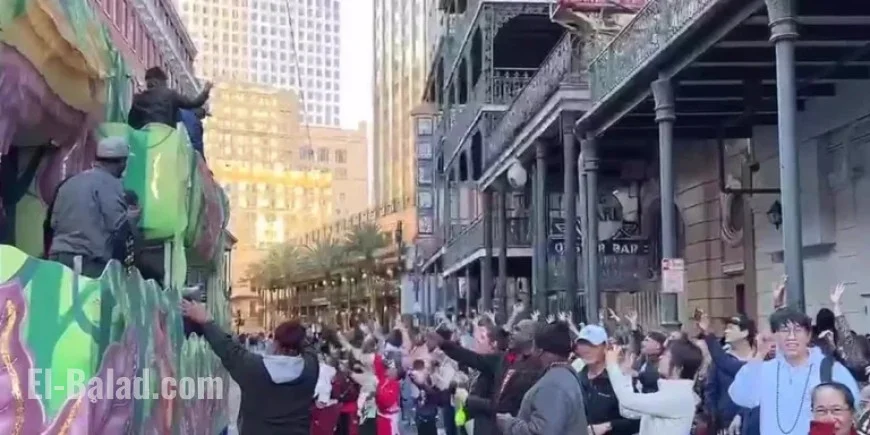 Global Visitors Flock to New Orleans for Bayou Classic Parade