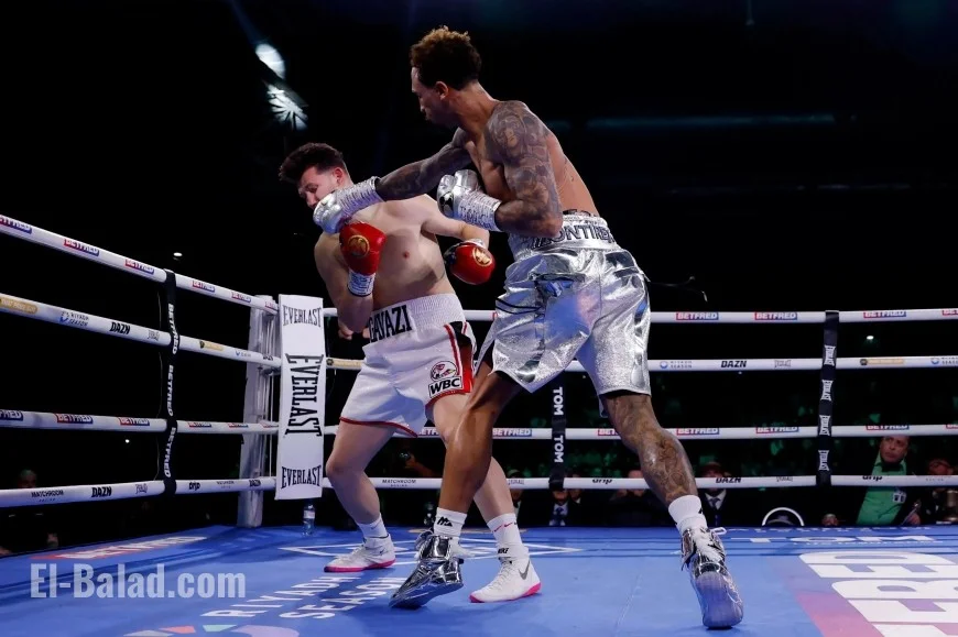 Ben Whittaker detonates first-round knockout on Matchroom debut in Birmingham