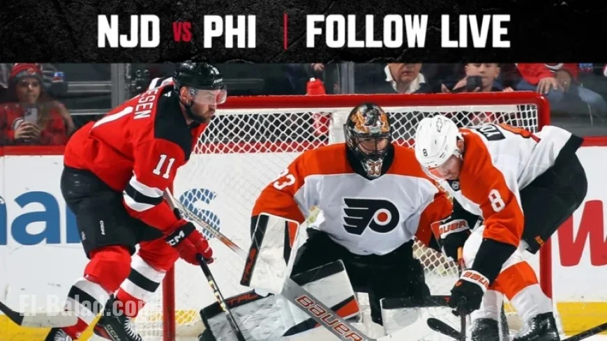 Devils Faceoff Against Flyers: Live Updates