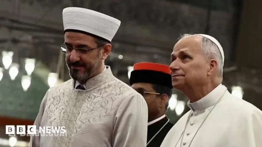 Pope Leo Visits Istanbul’s Iconic Blue Mosque