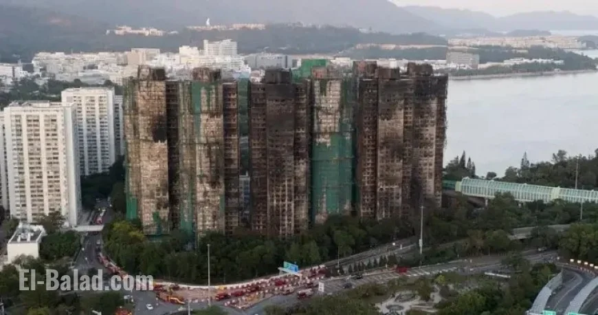 Canadian Witnesses Childhood Home Burn in Hong Kong Fire Killing 100+