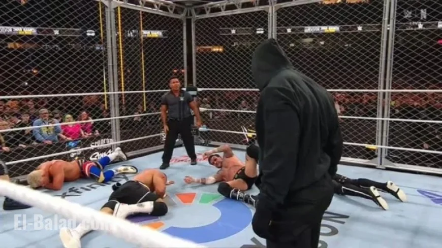 Masked Man Disrupts War Games Main Event: Video Evidence