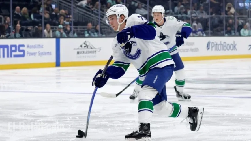 Canucks Assign Patera to AHL, Recall Forward Lekkerimaki