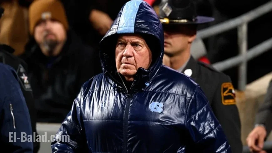 Bill Belichick Concludes First College Season with 4-8 Record