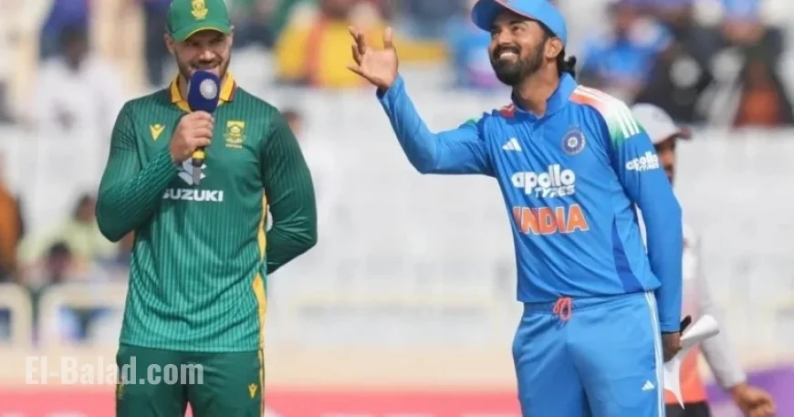 South Africa Fields First as India Loses 19th Straight ODI Toss