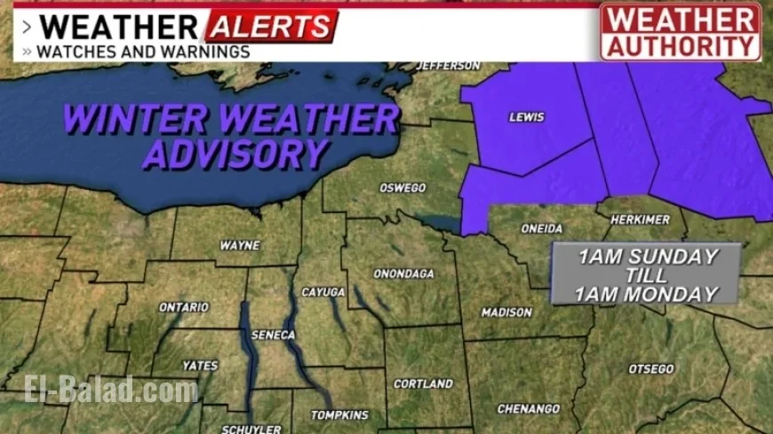 Flurries Persist as Wind and Mixed Precipitation Arrive Sunday