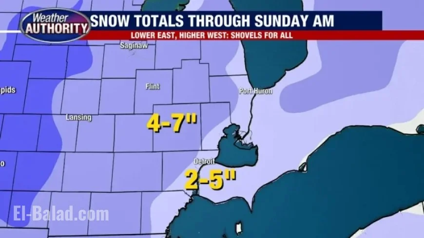 Heaviest Snow Ends by 2 A.M., Light Accumulation Expected