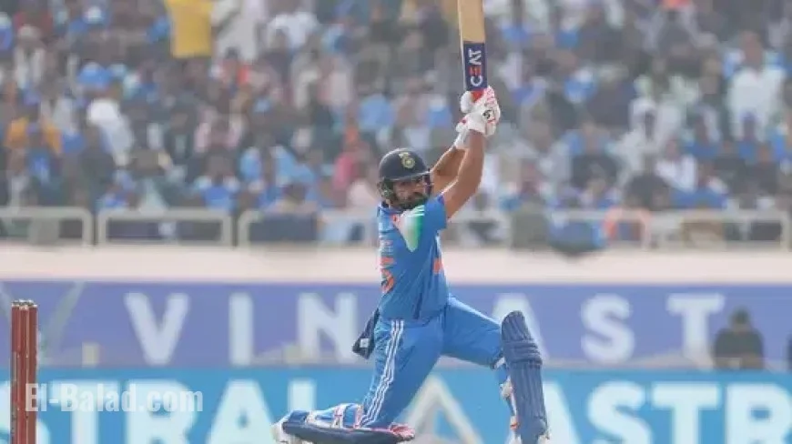 Rohit Hits Six Milestones in ODI Cricket