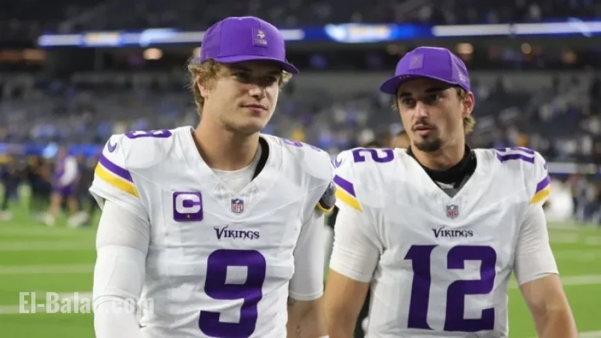 Max Brosmer Debuts in Vikings’ Reunion Game Against Sam Darnold