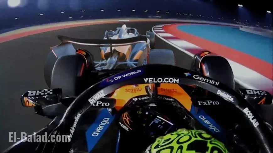 Oscar Piastri Edges Lando Norris for Qatar Pole with ‘Ghost Car’ Feature