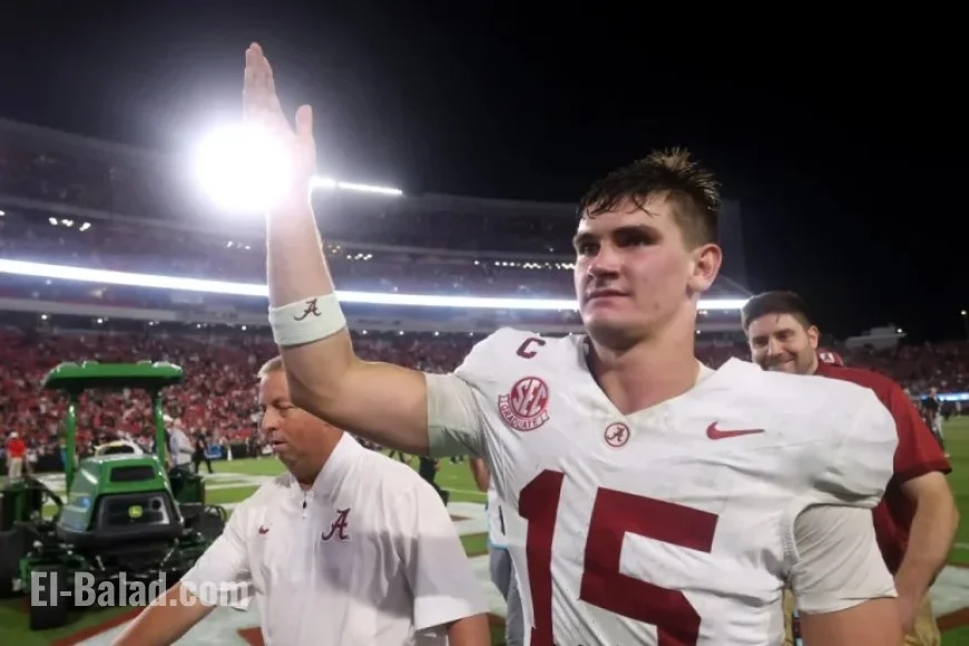 Ty Simpson Connects with Isaiah Horton, Elevating Alabama’s Iron Bowl Legacy