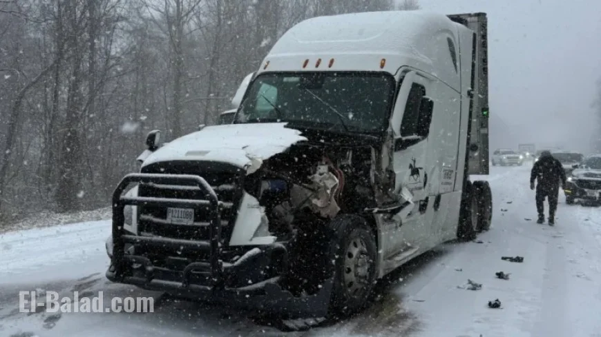 Major I-70 Crash Involves 45 Vehicles