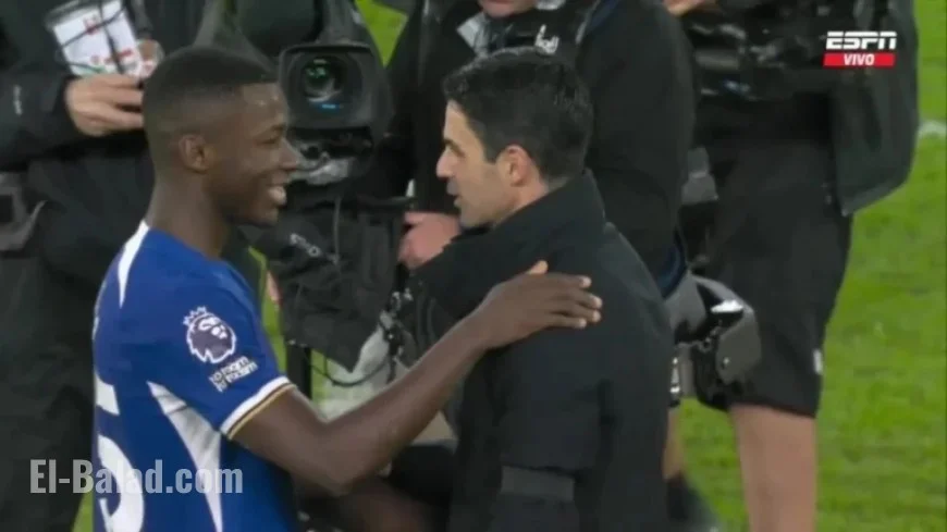 Mikel Arteta’s Frustration with Moisés Caicedo During Chelsea vs Arsenal