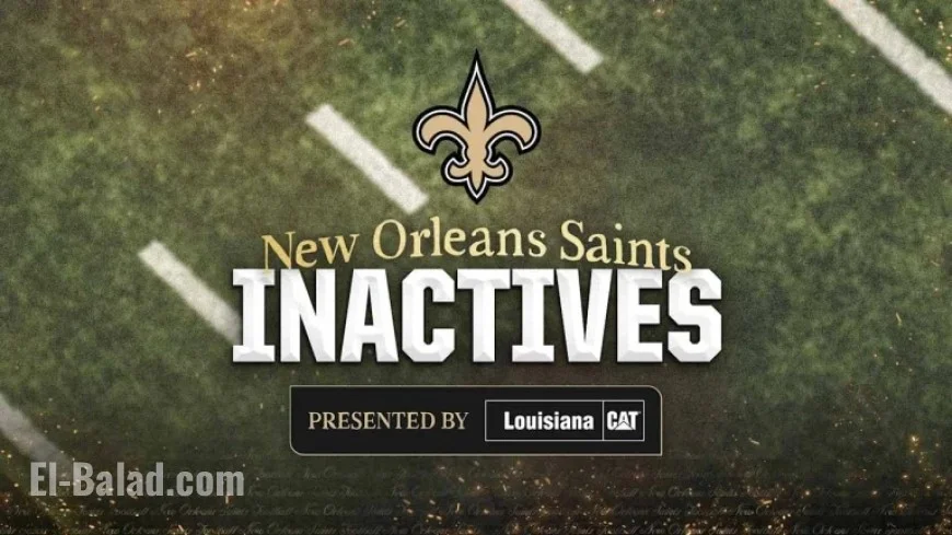 Saints vs. Dolphins: 2025 NFL Week 13 Inactives List Revealed