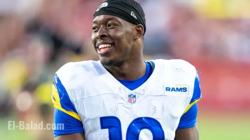 Rams’ Xavier Smith Sports Unique Helmet Compared to L.A. Teammates