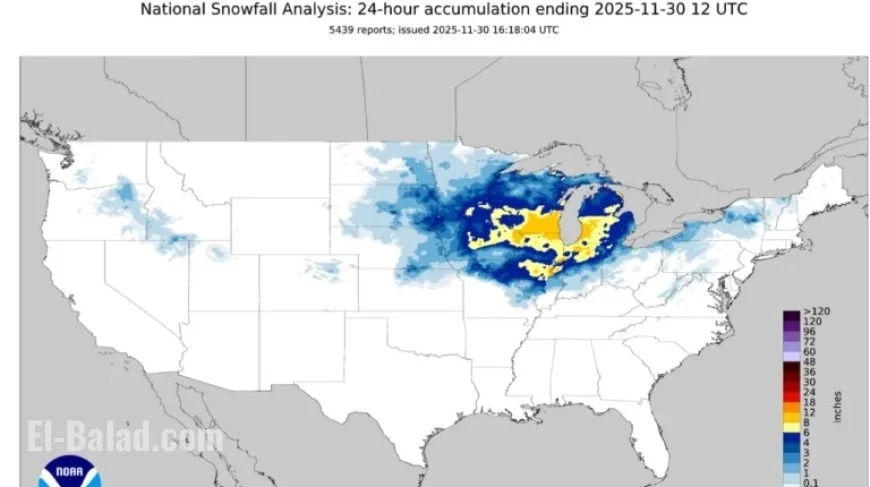 Saturday’s Storm: Top Snowfall Totals Revealed