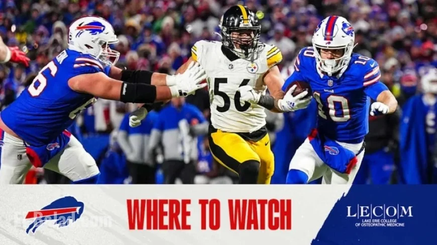 How to Watch and Listen: Buffalo Bills vs. Pittsburgh Steelers, Week 13