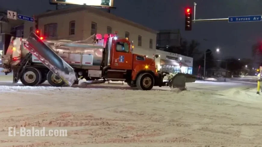 Minneapolis, St. Paul Declare Snow Emergency Following Saturday Storm