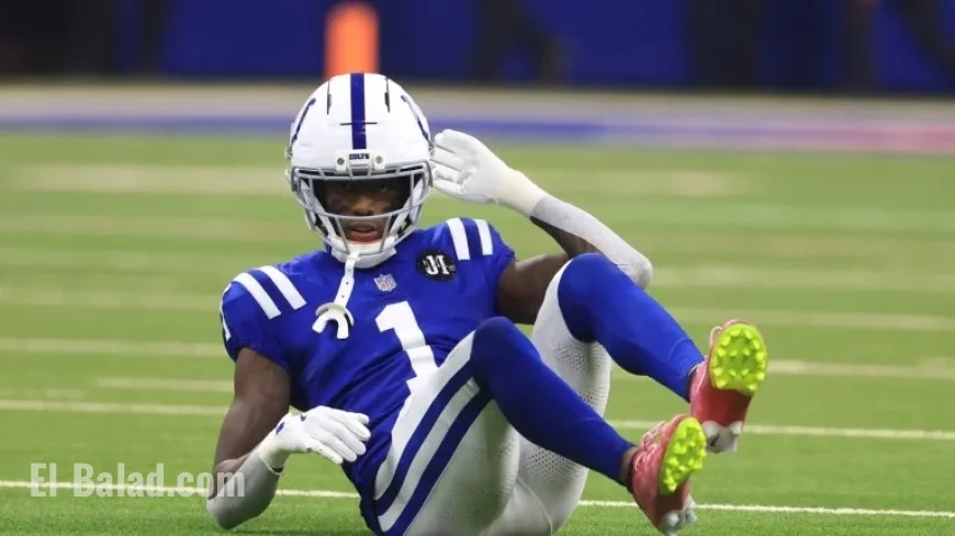 Colts Sideline Sauce Gardner Due to Walking Boot Injury