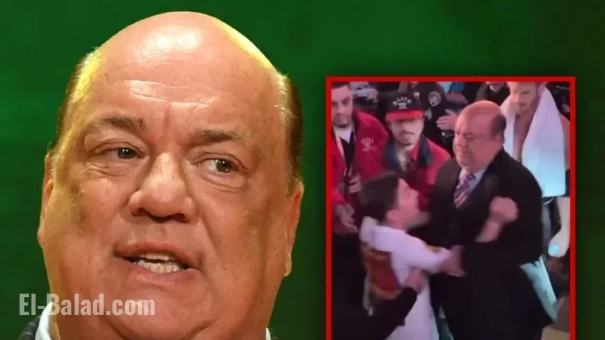 WWE’s Paul Heyman Pushes Fan Away from Logan Paul in Video