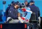 Titans’ WR Xavier Restrepo Injured, Carted Off Against Jaguars