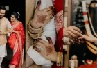 Samantha Ruth Prabhu Dazzles in Red Saree, Flaunts Wedding Ring with Raj Nidimoru