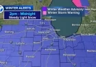 Chicago Weather: More Snow Monday; O’Hare, Midway Recover from Flight Cancellations