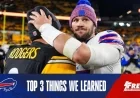 Key Takeaways from Bills vs. Steelers: Top 3 Insights