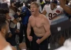 Bears Coach Johnson Explains Going Shirtless to Inspire City Engagement