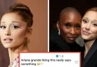 Ariana Grande Responds to Offensive Cynthia Erivo Memes