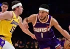 Devin Booker Leaves Suns-Lakers Game
