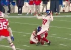 Giants’ Younghoe Koo’s Unusual Ground Kick Results in Failed Field Goal