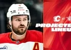 Flames vs. Predators: Projected Lineups Announced