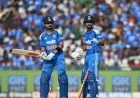 India Dominates Second ODI: Virat and Ruturaj Propel Score to 358