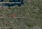 Magnitude 3.5 Earthquake Strikes 10 km Southwest of Glogow, Poland