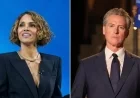 Halle Berry Criticizes Gavin Newsom, Opposes His Presidential Bid