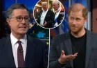 Prince Harry Criticizes Trump, Faces Boos on Colbert’s ‘Late Show’