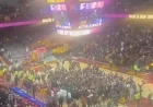 Gophers Fans Celebrate Court-Storming Upset Against No. 22 Indiana